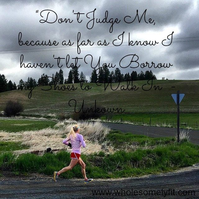 don't judge