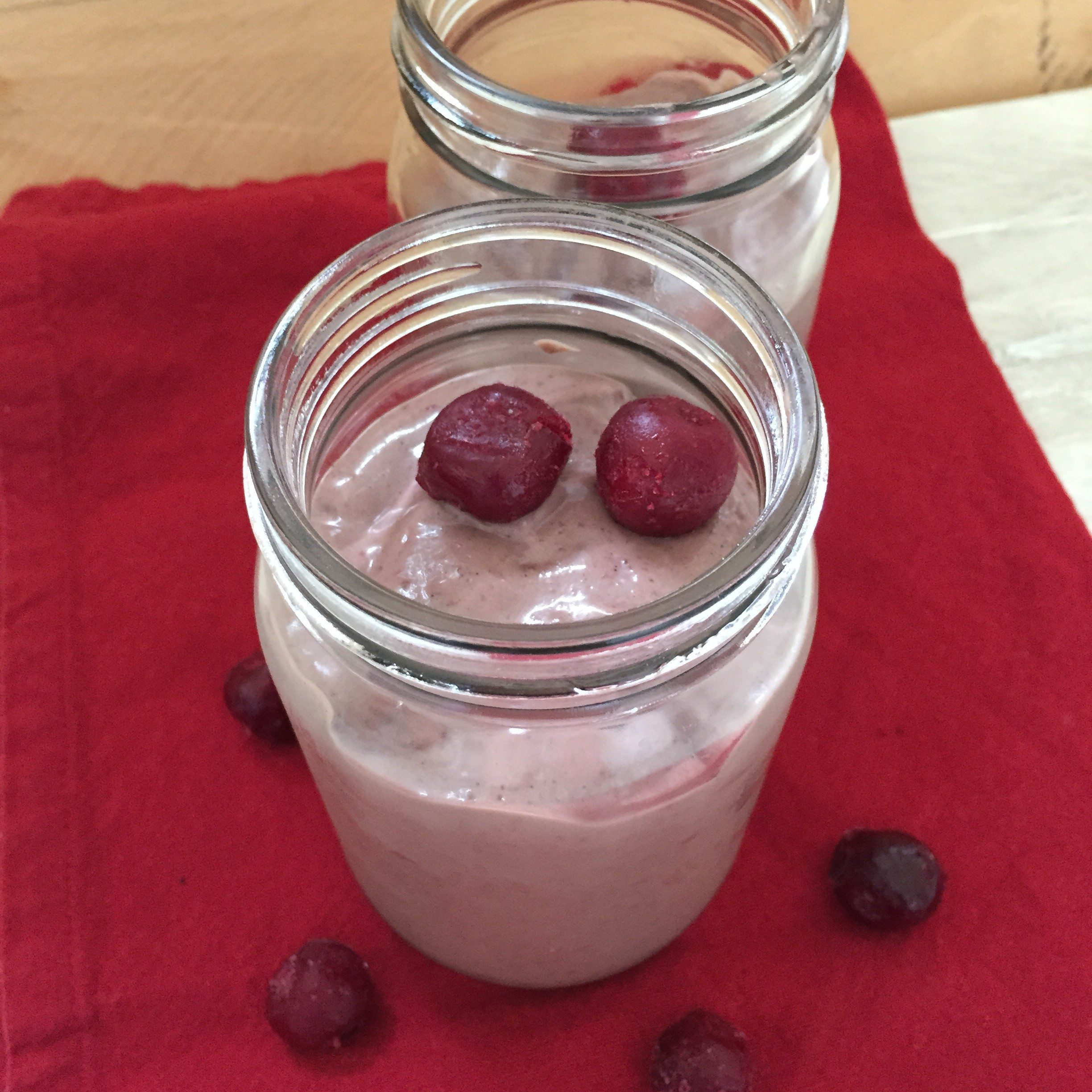 tart cherry and chocolate