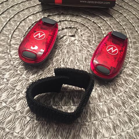 safety lights with adjustable velcro