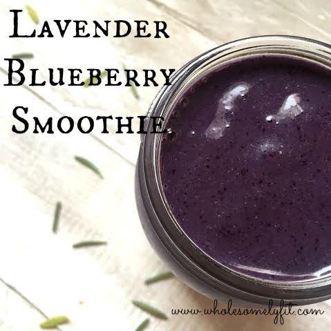 Lavender Blueberry Smoothie