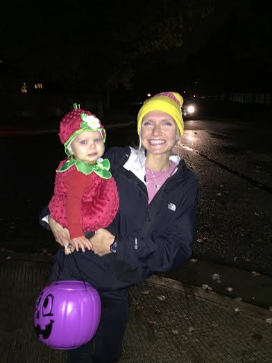 trick treating with Reagan