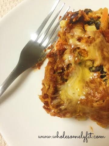 Mexican casserole sweet potato & vegetable