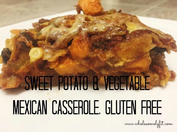 Sweet Potato & Veggie Mexican Casserole