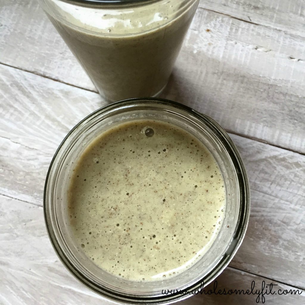 Green Tea Smootie, an earthy blend