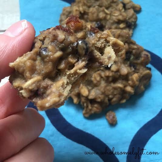Lavender Blueberry Breakfast Cookie, sugar gree