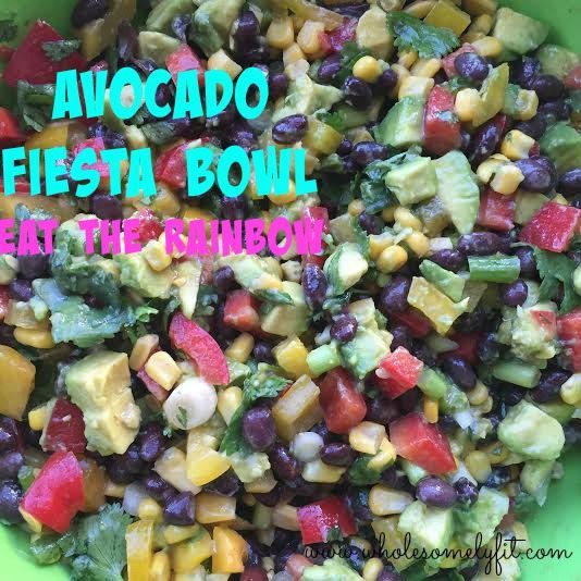 Avocado Fiesta Bowl, healthy fare