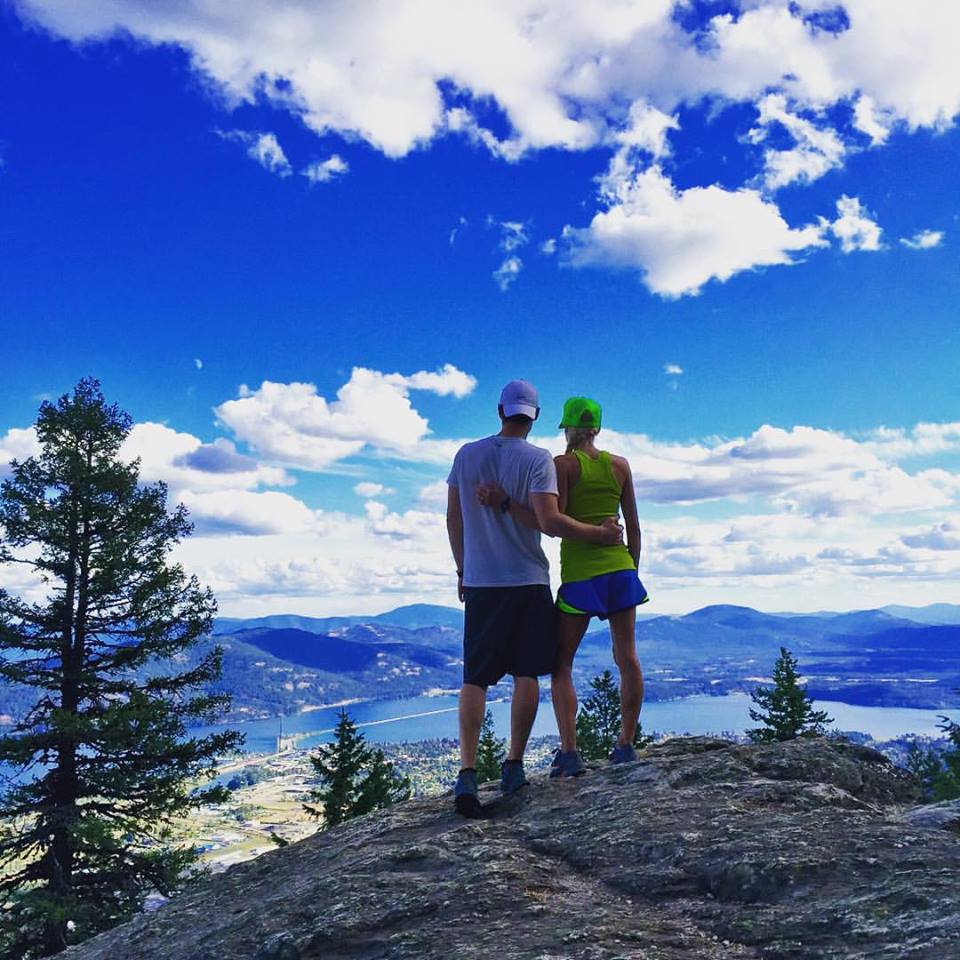 view from McKinnick trail hike with marc